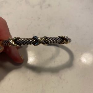 David Yurman X bracelet